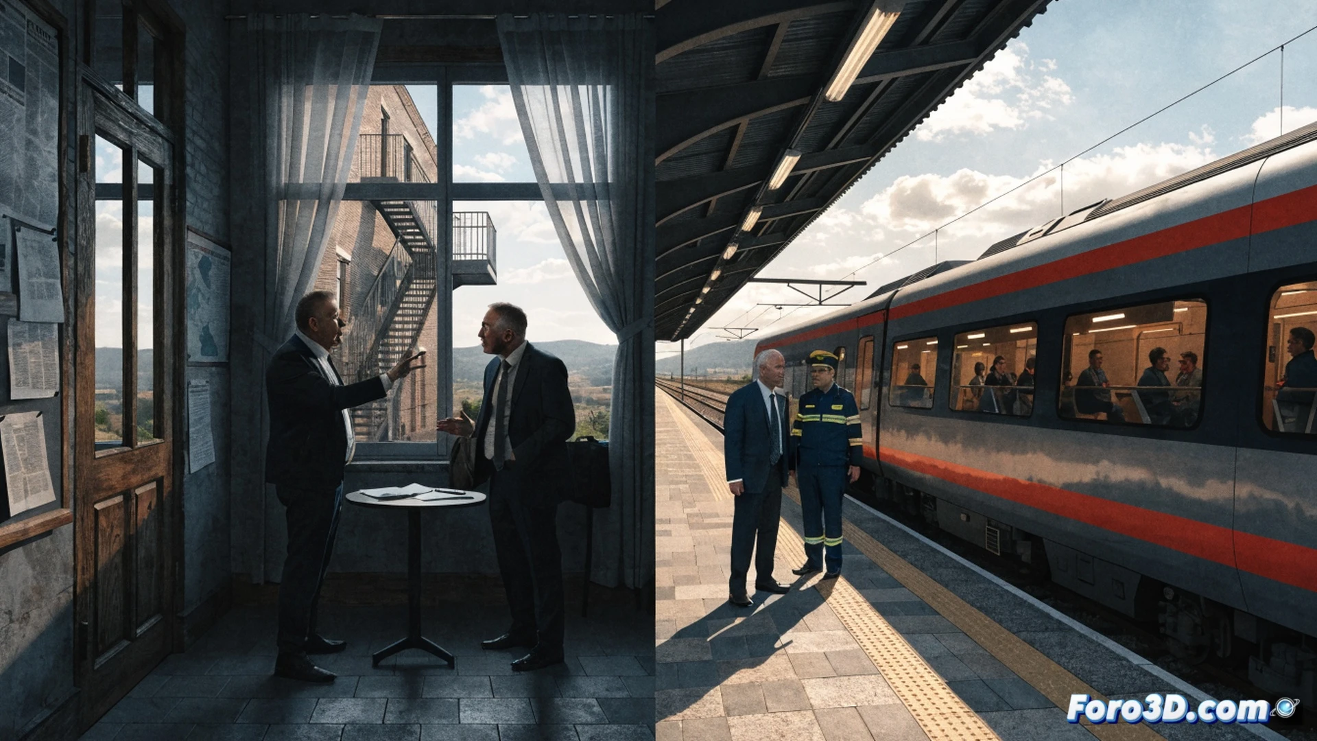 The hypocrisy of the PP regarding the Castilla-La Mancha train