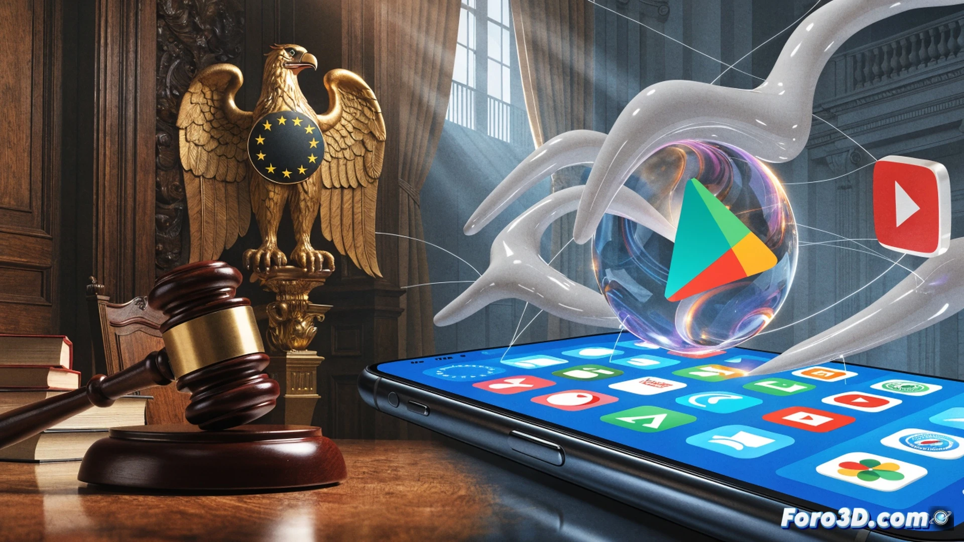 La UE decide si Google paga multa récord por atar Android