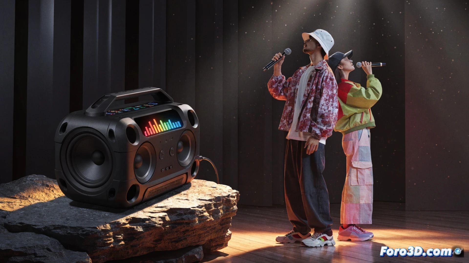 LG Xboom Stage 501: altavoz portátil con karaoke y 220W de potencia