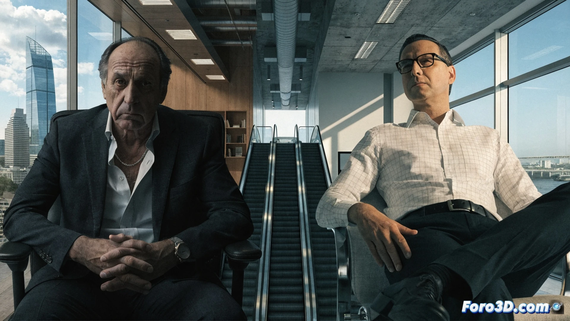 Real Madrid basketball coach transition scene, white club crest on dark blazer being removed from podium while a black leather chair rotates empty in foreground, scattered tactical playbooks and broken whiteboard marker on floor showing erased Xs and Os, a single red Valencia Basket training jersey draped over a bench, crumpled contract paper with 1.2 million euro clause highlighted in silver foil, photorealistic technical illustration, dramatic spotlight casting long shadows, polished hardwood court reflection, minimalist office background with framed championship trophy silhouette, cinematic lighting with cold blue and warm amber contrast, ultra-detailed fabric textures and paper fibers, high-end sports journalism visualization