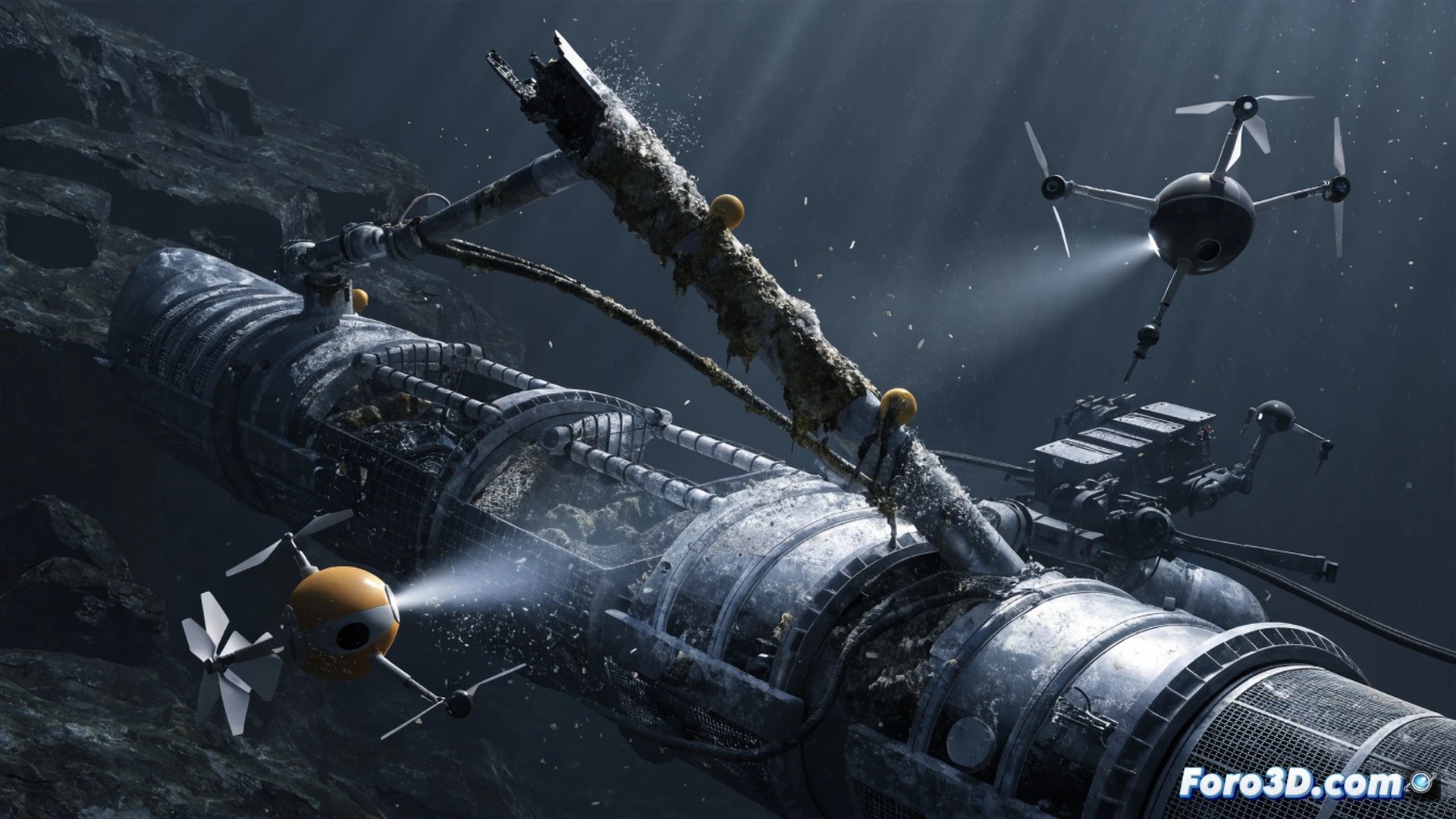 Naufragio digital: fatiga de ciclo en catamarán de plankton y su rescate 3D