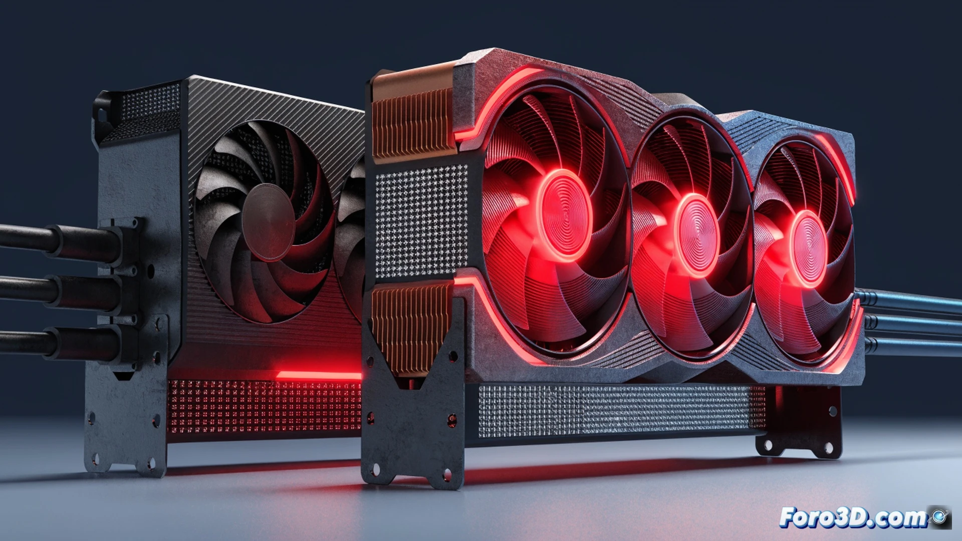 graphics card being pulled from a dusty cardboard box labelled 2021, price tag of 436 euros dangling from its edge, while a newer RTX 5060 card floats nearby with a lower price tag, consumer hand hesitating between the two, dust particles floating in workshop light, technical illustration style, photorealistic render, subtle clock gears fading in background symbolising outdated technology, dramatic side lighting, ultra-detailed PCB and cooling fins, action of comparing two generations during a purchasing decision moment, cinematic engineering visualization