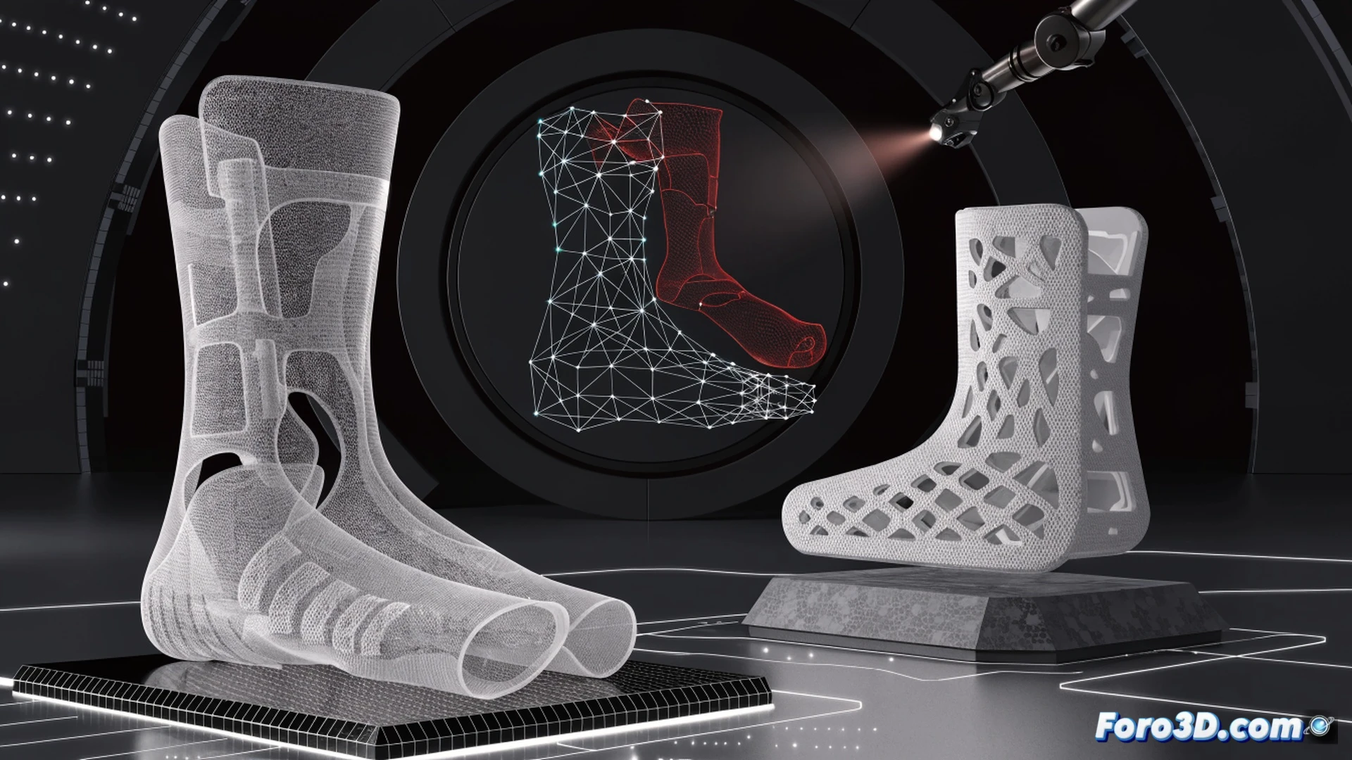 Ostec dona archivos 3D para férulas médicas rápidas y baratas