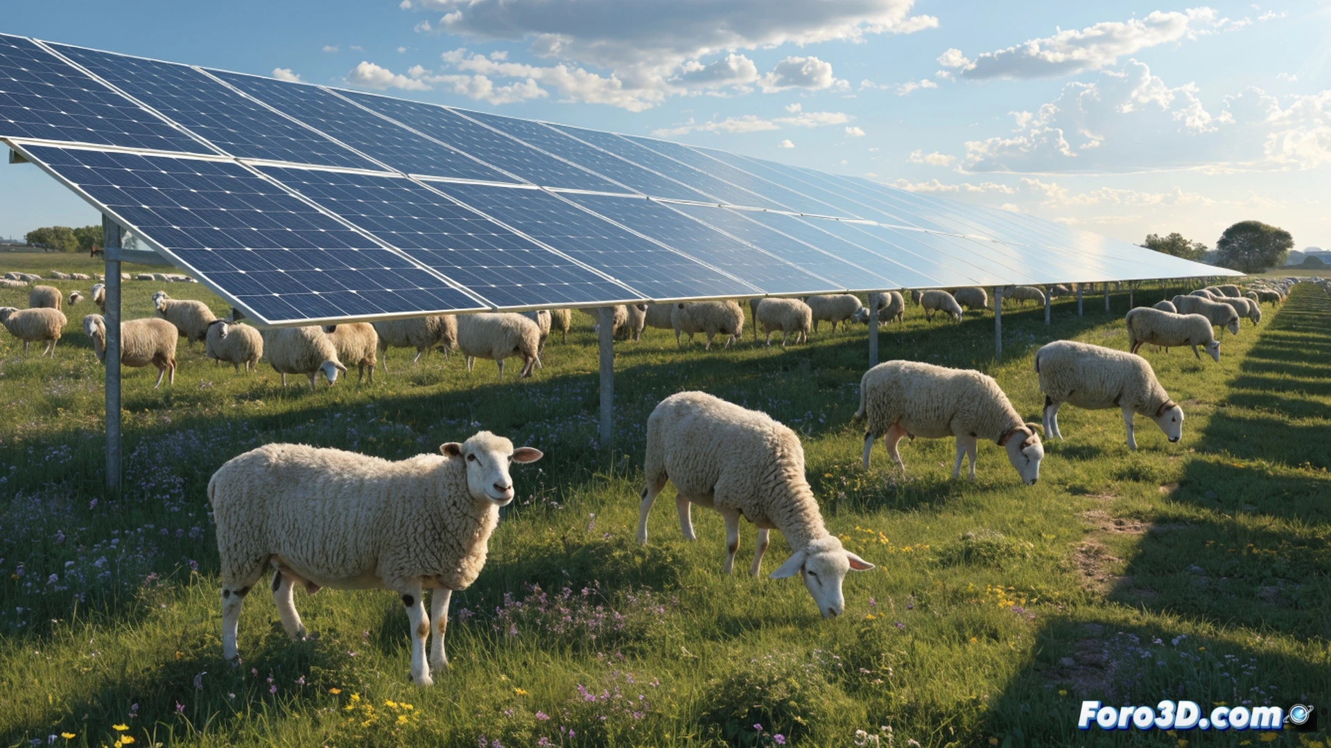 Pecore solari: il pascolo che pulisce i pannelli e fa risparmiare denaro in Texas