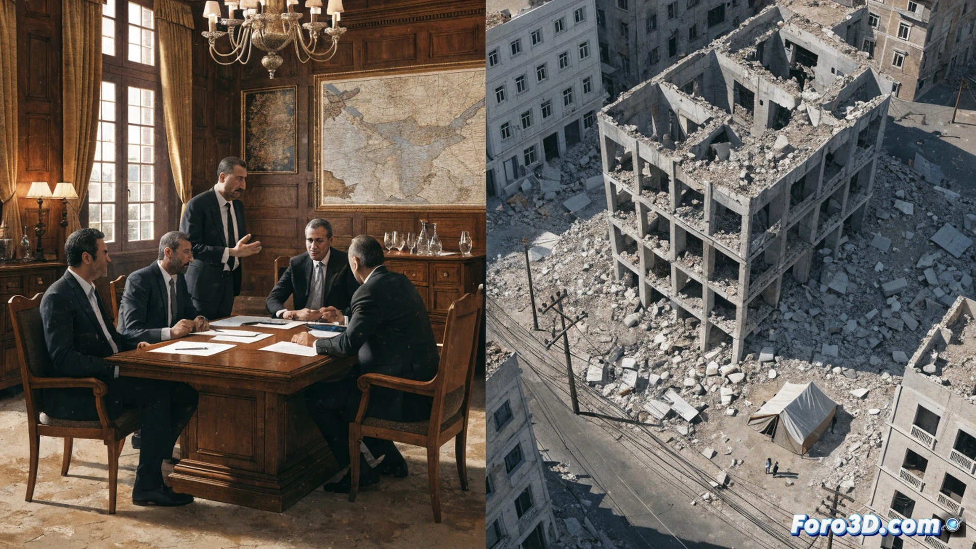 Reconstrucción de Gaza: promesas en Chipre, cero ladrillos