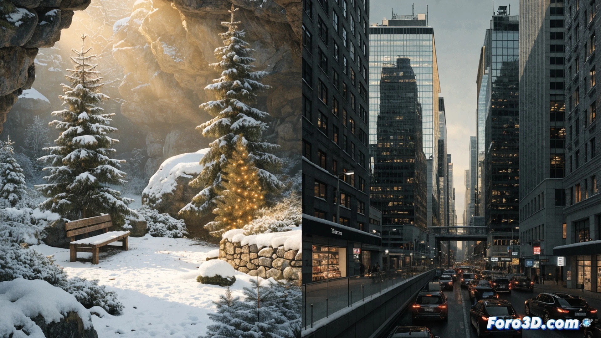 Christmas Havens of Calm: a Patch That Does Not Heal Urban Noise