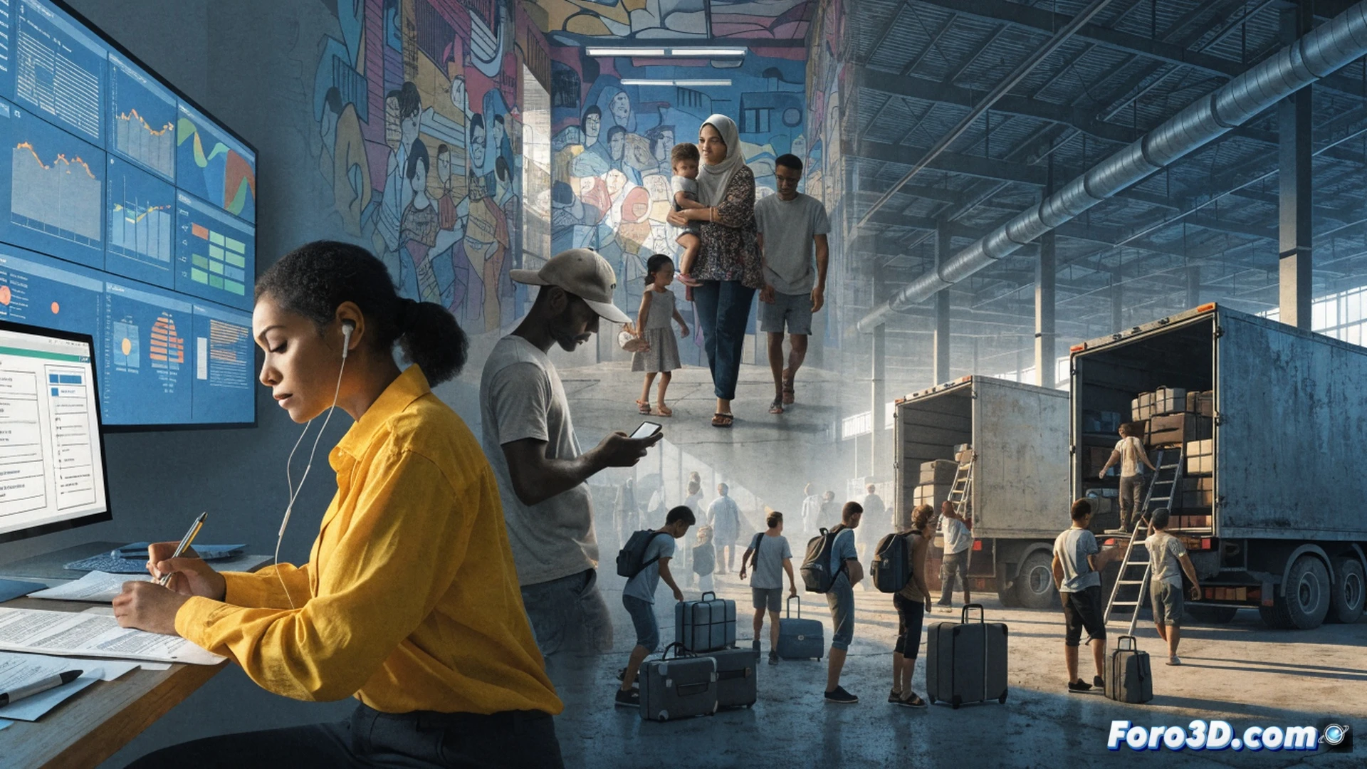 Regularización exprés de migrantes: un millón de solicitudes y medio millón de permisos