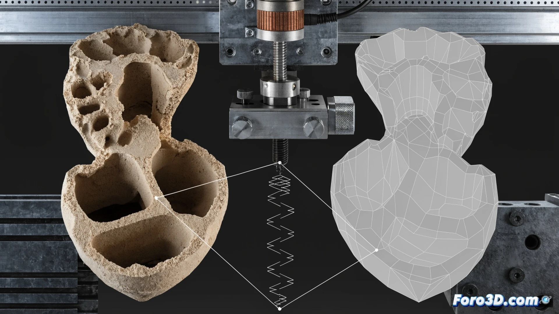 Sabotaje en impresión 3D de arena: el truco del eje Z descalibrado