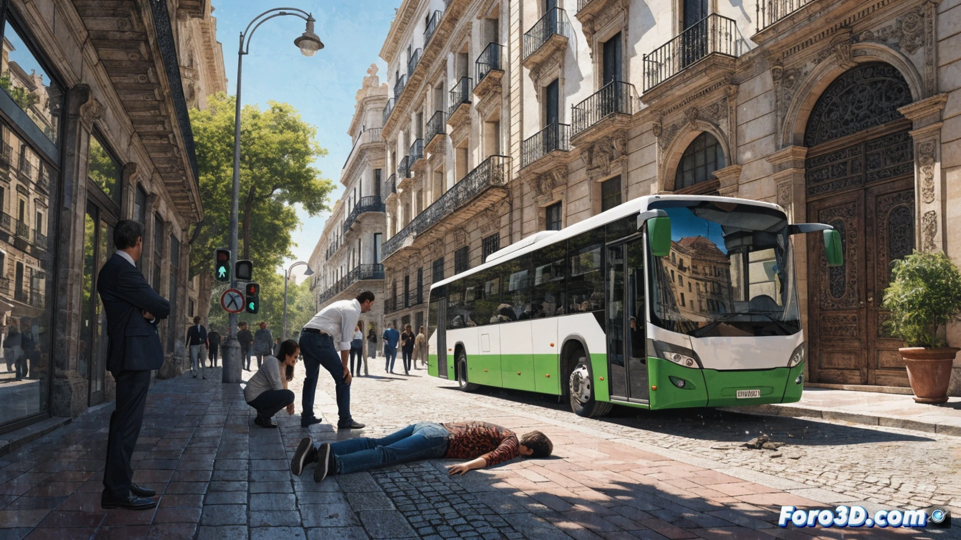 Tragedia en Sevilla: joven muere atropellado por autobús de Tussam