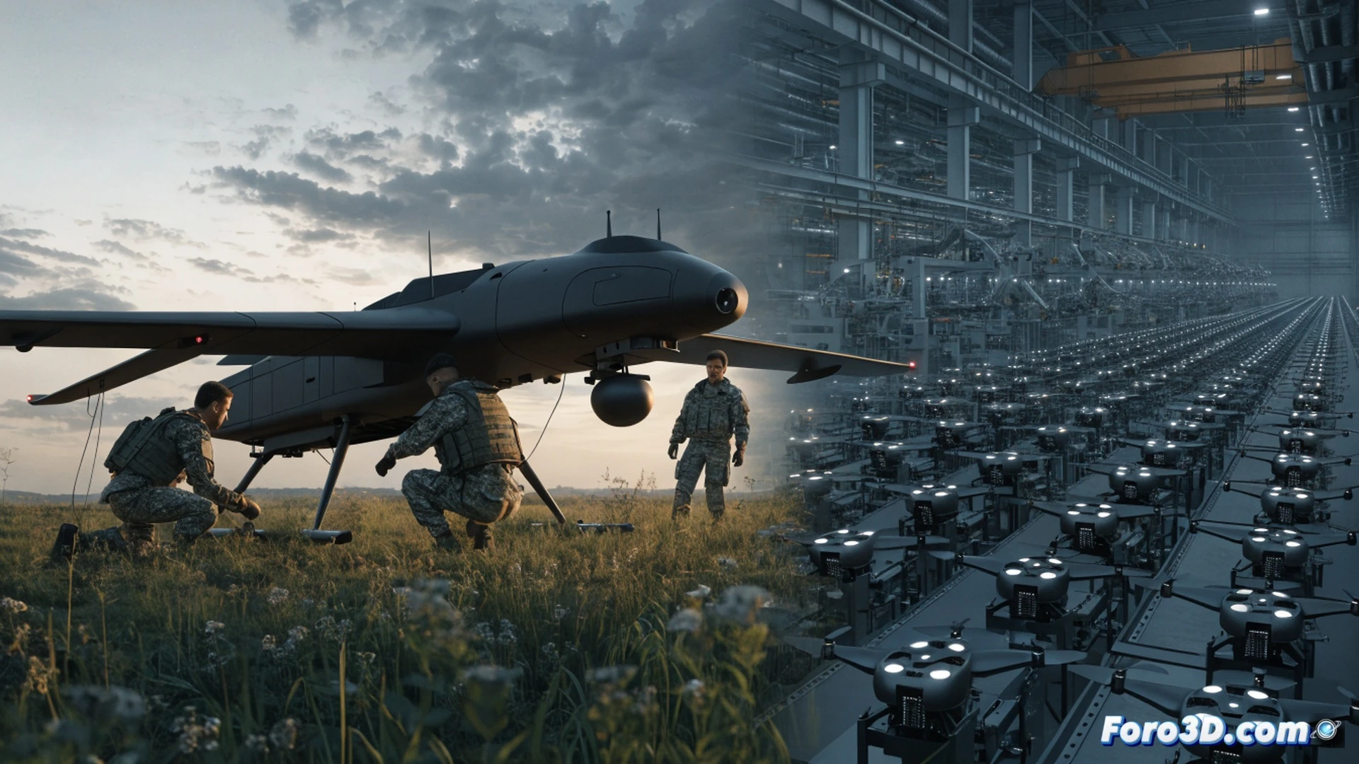 Ucrania abre mercado de armas y acelera producción de drones
