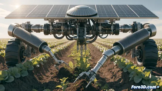 Aigen Element: el robot solar que arranca malas hierbas sin química