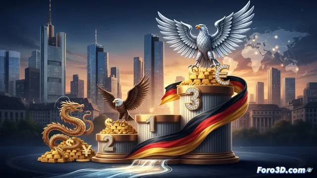 Alemania escala al podio de los millonarios globales