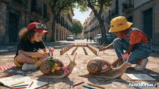Algemesí acoge el primer campeonato de carreras de caracoles