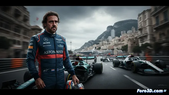 Alonso ve difícil el top 10 en Mónaco ante el dominio rival