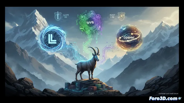 Alpine Linux 3.24 aterriza con Limine, IPv6 mejorado y COSMIC