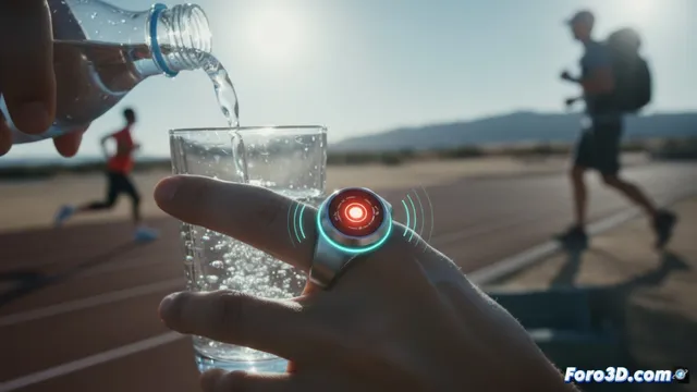Anillo inteligente alerta de golpe de calor y pide hidratación