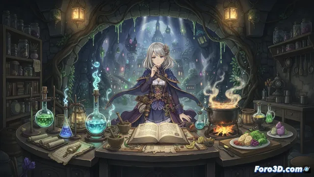 Atelier Karia: alquimia, cocina y recuerdos perdidos en 2027