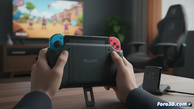 Belkin lanza agarre con batería para Nintendo Switch 2