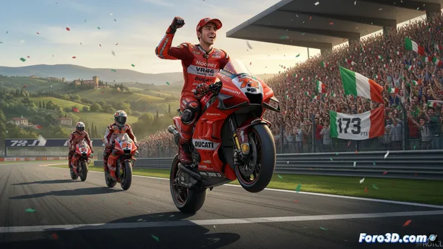 Bezzecchi domina en Mugello y se escapa en el Mundial de MotoGP