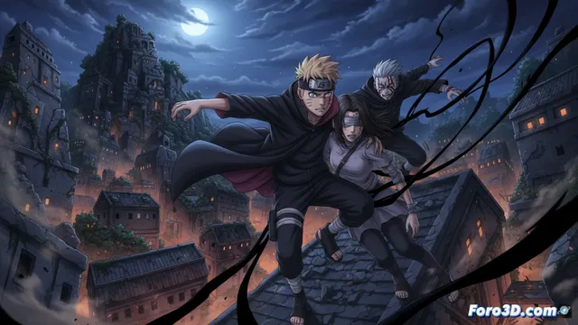 Boruto repite la jugada de Sasuke: rescate invertido