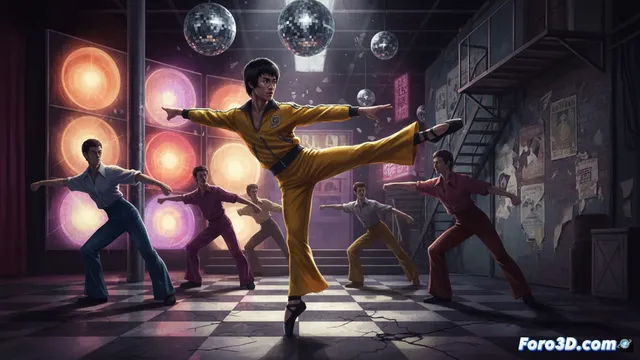Bruce Lee se mueve en puntas: el ballet que desafía sus propias piernas