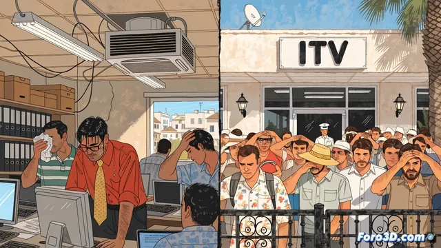 Calor extremo en la ITV de Mallorca: trabajadores piden cambios y la empresa dice no