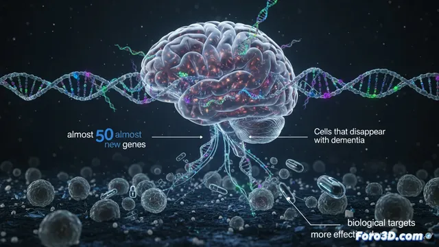 Casi 50 genes nuevos descubiertos en el Alzheimer
