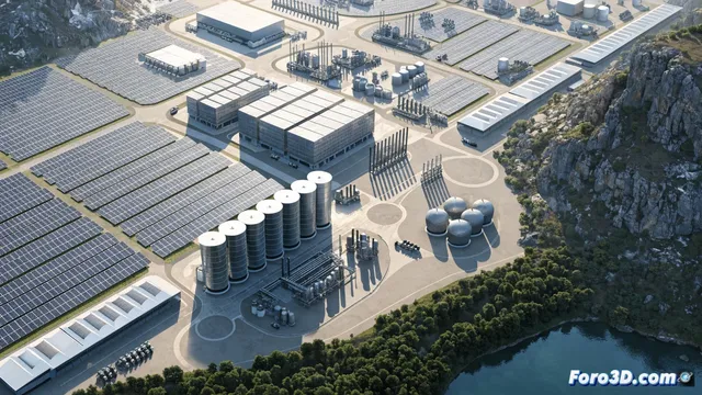 China inaugura el mayor complejo solar con hidrógeno verde del mundo