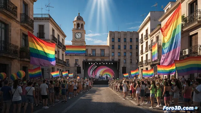Daimiel celebra el Orgullo LGTBI+ con un acto por la igualdad