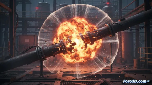 Deflagración Industrial: Reconstrucción 3D de una Válvula Obstruida
