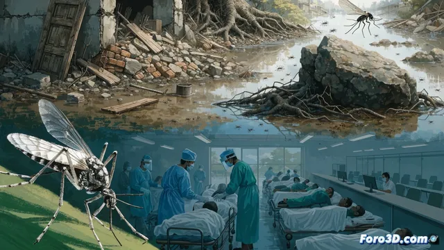 Dengue en Sri Lanka: 44.000 casos y ciclón Ditwah agravan la crisis