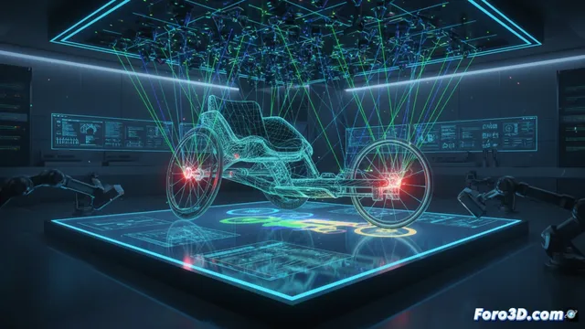 Detección 3D de ventaja mecánica ilegal en sillas de ruedas