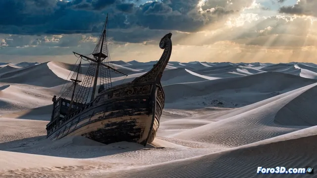 El Barco del Desierto de California, un mito sin ancla
