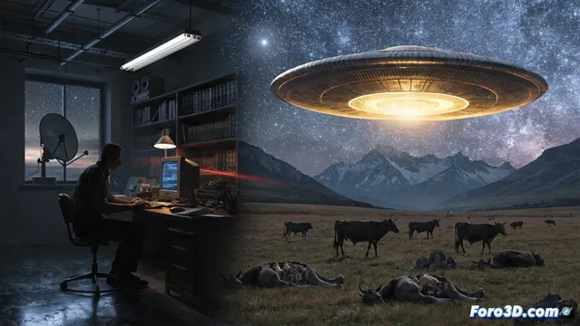 El paralelo 37: la línea que une ovnis y vacas mutiladas