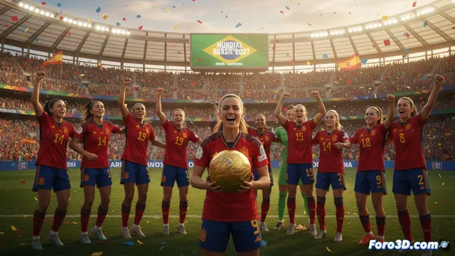 España femenina sella su billete al Mundial de Brasil 2027