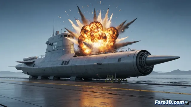 Explosión en la voluta: peritaje 3D a un turbo marino destrozado