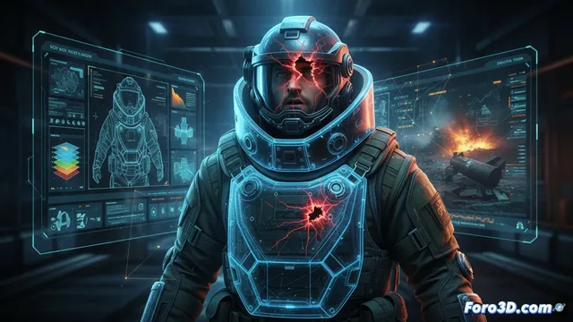 Fallos en trajes antibombas: simulacion 3D como solucion