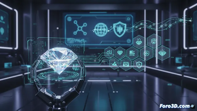 Gemas sintéticas: trazabilidad 3D y blockchain contra fraudes