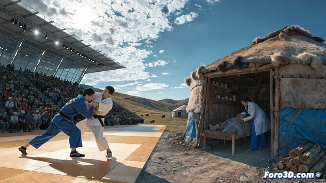 Judo de élite vs. sanidad en Mongolia: prioridades dudosas