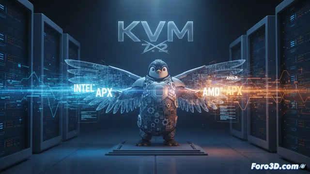 KVM se prepara para duplicar registros con APX de Intel y AMD