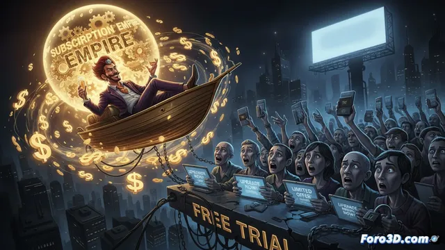 La libertad financiera de los gurús y la ansiedad del free trial