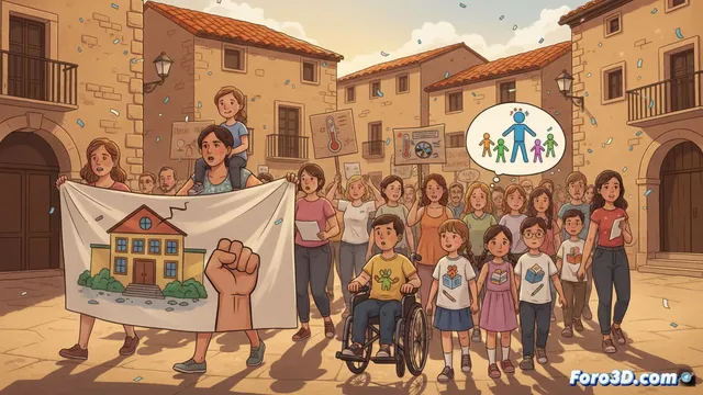 La Llosa de Ranes clama por una educación pública digna