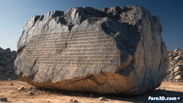 La Piedra de Los Lunas y su enigma en paleo-hebreo