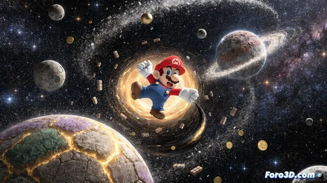 Mario Volador causa estragos inesperados en Super Mario Galaxy