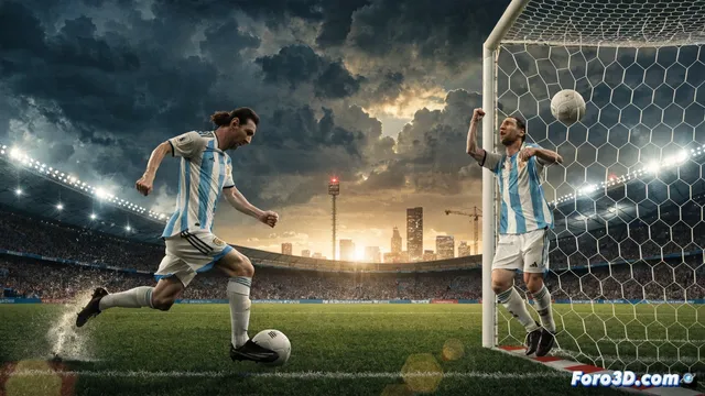 Messi alcanza los 18 goles en Mundiales con doblete ante Austria