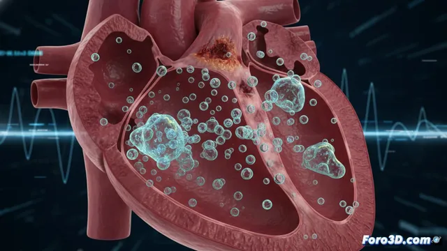 Micro-cavitación cardíaca: simulación 3D de burbujas en el corazón