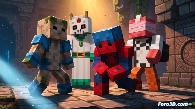Minecraft Dungeons 2: acción relajada para grupos de cuatro