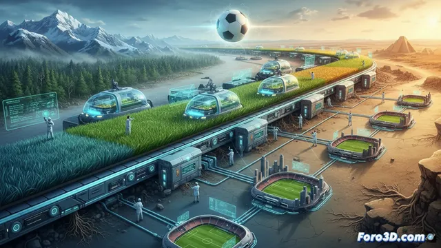 Mundial 2026: el césped que viaja de Canadá a México sin morir