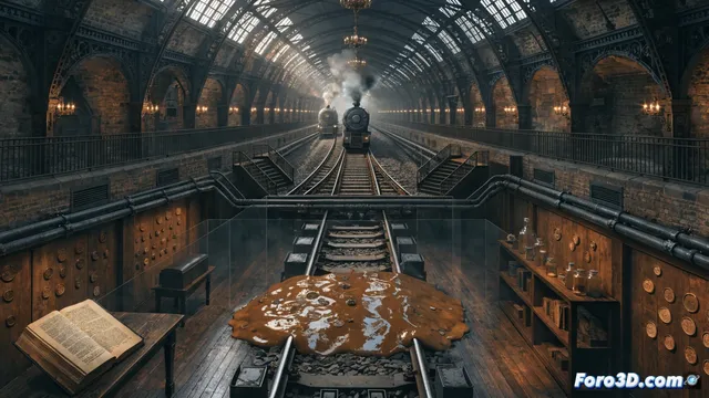 Museo de Londres abre en Smithfield con trenes y grasa de alcantarilla