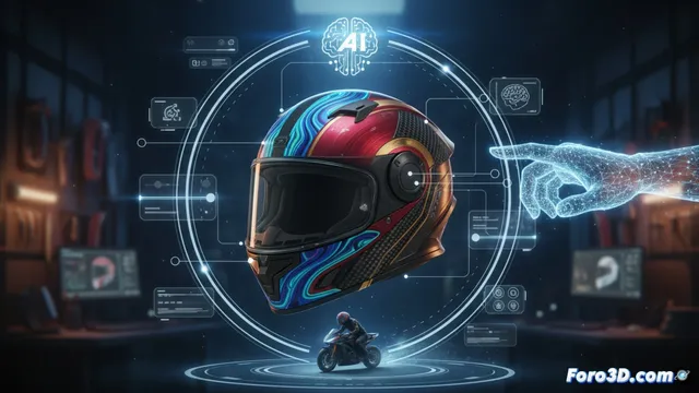 NZI lanza configurador 3D con IA para personalizar cascos de moto